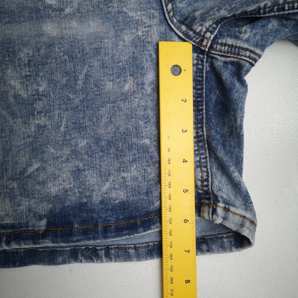 Indigo Rein Ladies Size 15 (Waist 31) Acid Washed Jean Shorts - Picture 12 of 13